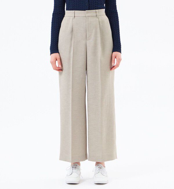 MACKINTOSH PHILOSOPHY「【WEB&一部店舗限定】ドライタッチオックスワイドパンツ」|その他|