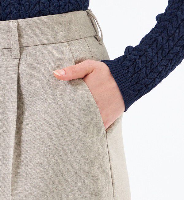 MACKINTOSH PHILOSOPHY「【WEB&一部店舗限定】ドライタッチオックスワイドパンツ」|その他|