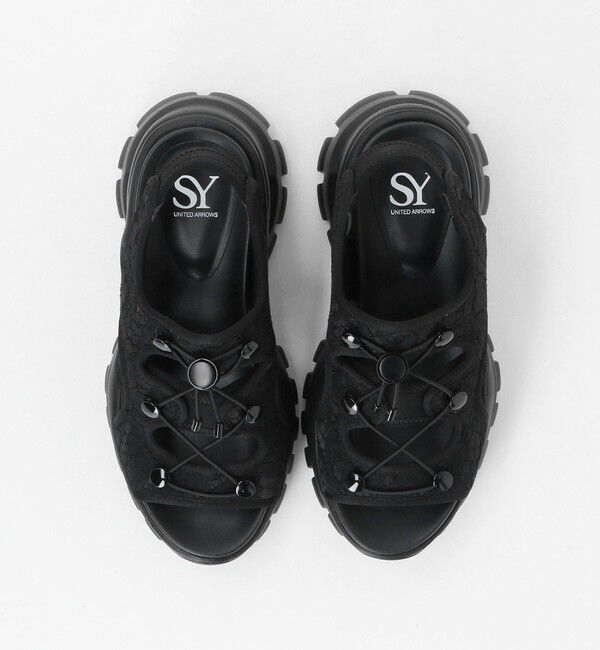 SY UNITED ARROWS「＜SY＞レースアップ ネオプレーンサンダル70&uarr;」|サンダル|