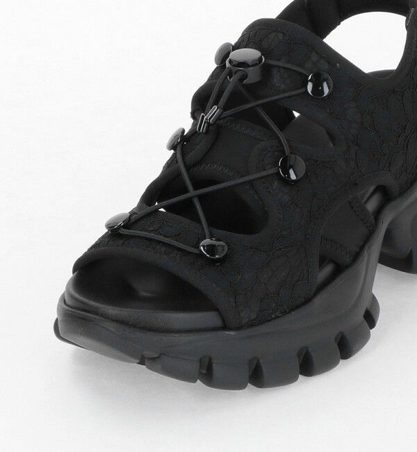 SY UNITED ARROWS「＜SY＞レースアップ ネオプレーンサンダル70&uarr;」|サンダル|