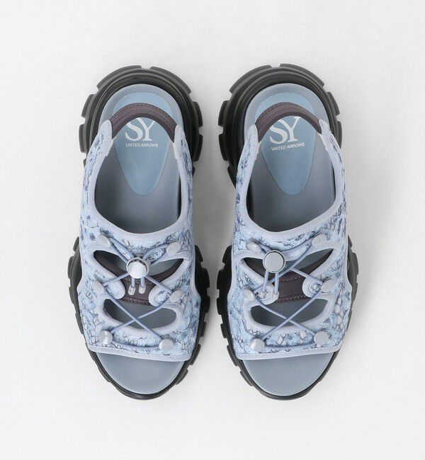 SY UNITED ARROWS「＜SY＞レースアップ ネオプレーンサンダル70&uarr;」|サンダル|