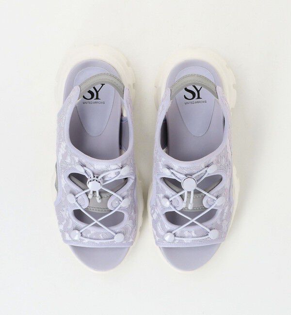 SY UNITED ARROWS「＜SY＞レースアップ ネオプレーンサンダル70&uarr;」|サンダル|