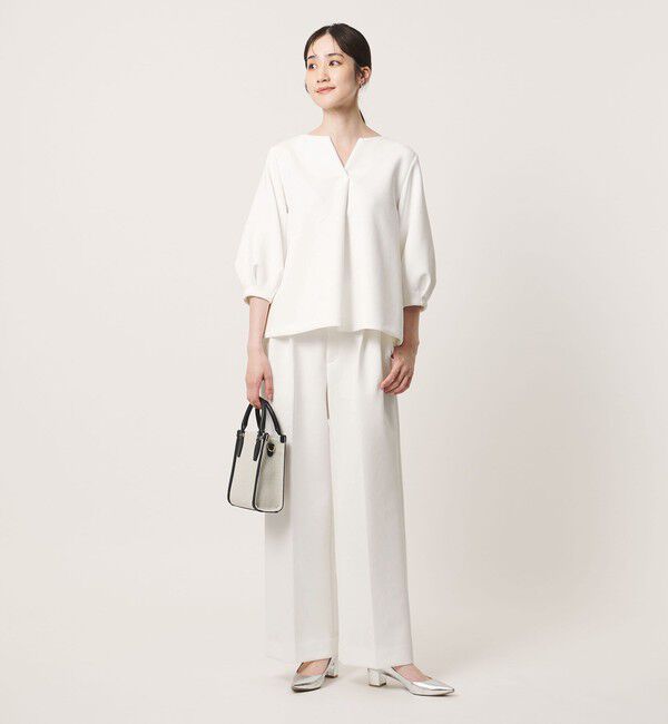 UNITED ARROWS「LIGHT SPONGY ブラウス ‐ウォッシャブル‐」|シャツ・ブラウス|
