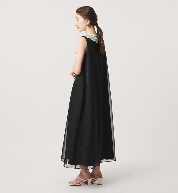 UNITED ARROWS「オーガンジー レース ワンピース」|ワンピース|