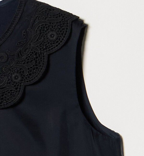 UNITED ARROWS「オーガンジー レース ワンピース」|ワンピース|