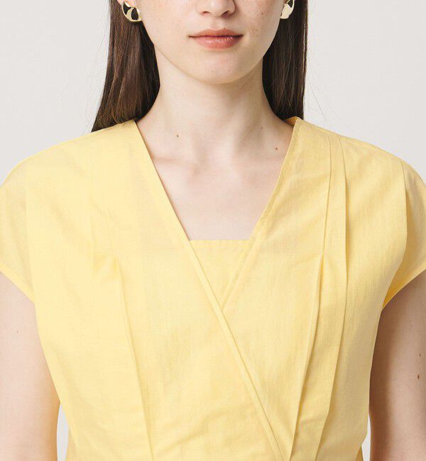 UNITED ARROWS「MANTECO POP フレンチスリーブ ブラウス」|シャツ・ブラウス|