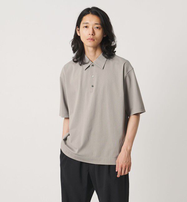 UNITED ARROWS「ALBINI アルビニ トリコット ポロシャツ 抗菌防臭」|ポロシャツ|