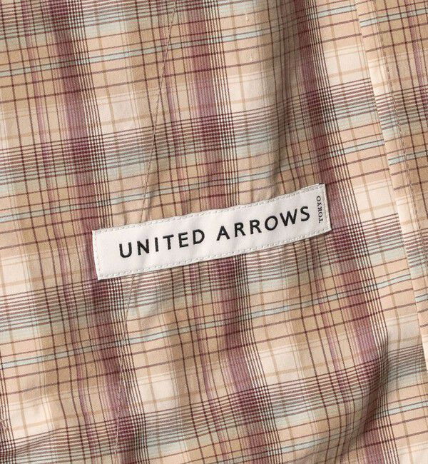 UNITED ARROWS「オータム チェック ジップブルゾン」|その他|