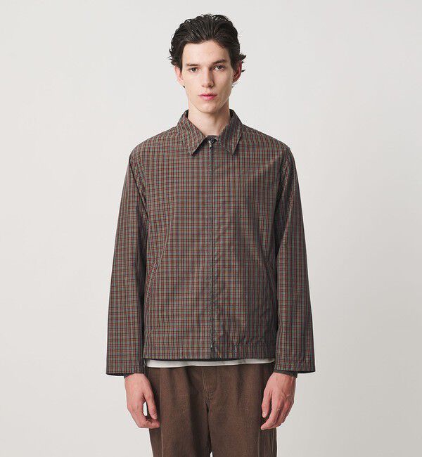 UNITED ARROWS「オータム チェック ジップブルゾン」|その他|
