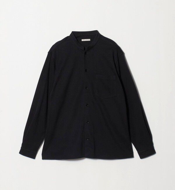 UNITED ARROWS「スエーディージャージ バンドカラーシャツ」|シャツ・ブラウス|