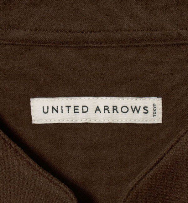 UNITED ARROWS「スエーディージャージ バンドカラーシャツ」|シャツ・ブラウス|