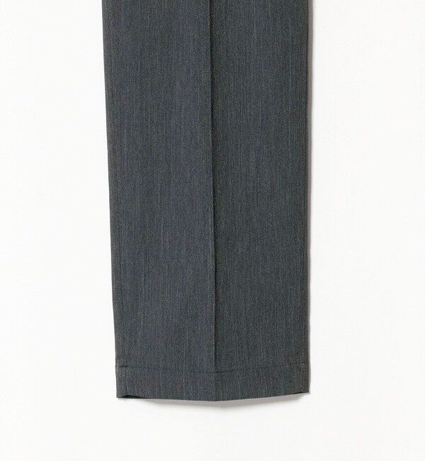 UNITED ARROWS「テックデニム 1プリーツ パンツ UA COZY ウォッシャブル ヨコストレッチ」|スラックス|