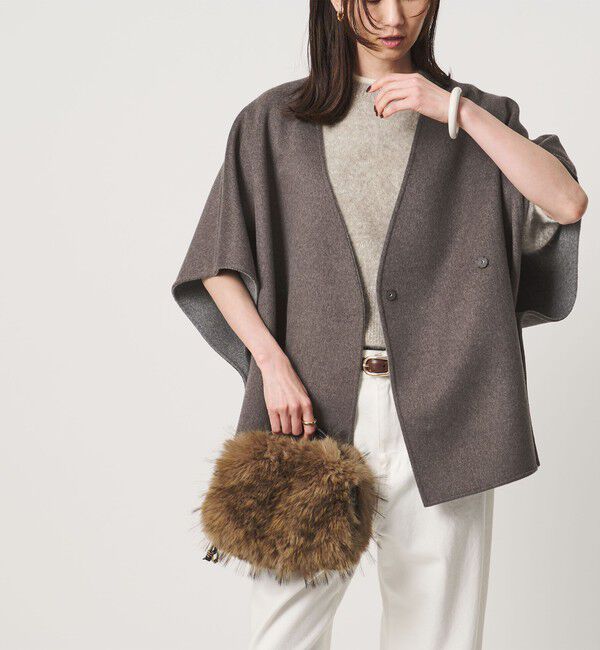 UNITED ARROWS「バイカラー リバー ストールベスト」|その他|
