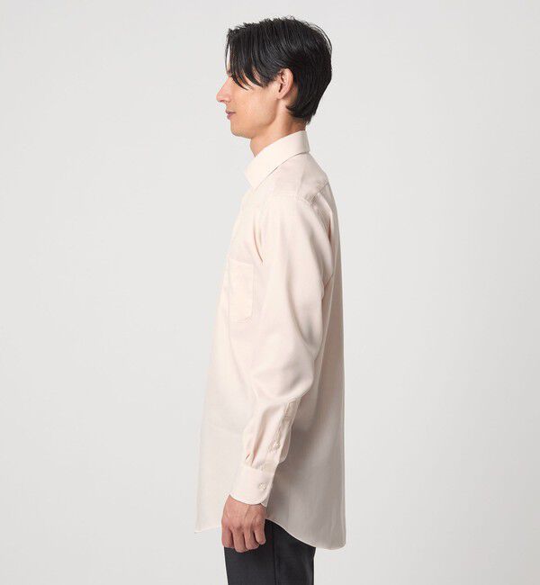 UNITED ARROWS green label relaxing「コットン ナローストライプ ワイドカラー ドレスシャツ -イージーアイロン-」|シャツ・ブラウス|