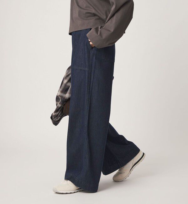 UNITED ARROWS green label relaxing「＜スタイリスト兵藤千尋さんコラボ＞ベイカー ライト デニム 接触冷感」|デニム|