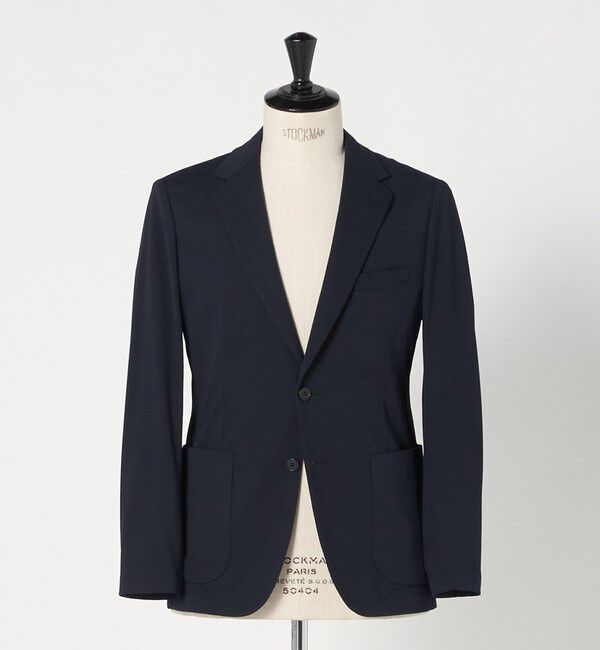 UNITED ARROWS green label relaxing「A+ ラッカンジャージ 2B スタンダード セットアップジャケット -ウォッシャブル・ストレッチ・吸水速乾-」|テーラードジャケット|