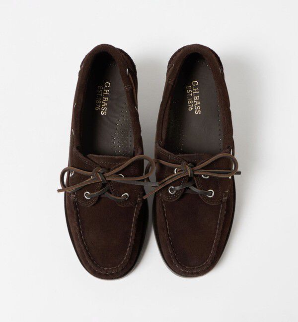 UNITED ARROWS green label relaxing「＜G.H.BASS＞スエード デッキシューズ」|デッキシューズ|