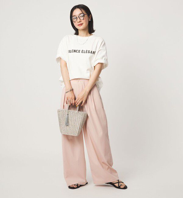 UNITED ARROWS green label relaxing「【WEB限定】＜at ease＞オーバー サイズ カットソー」|Tシャツ・カットソー|