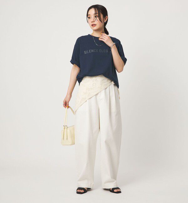 UNITED ARROWS green label relaxing「【WEB限定】＜at ease＞オーバー サイズ カットソー」|Tシャツ・カットソー|