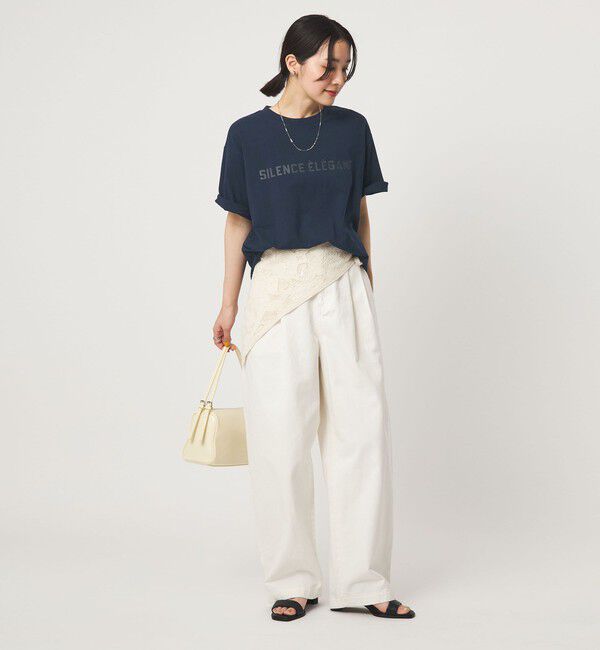 UNITED ARROWS green label relaxing「【WEB限定】＜at ease＞オーバー サイズ カットソー」|Tシャツ・カットソー|