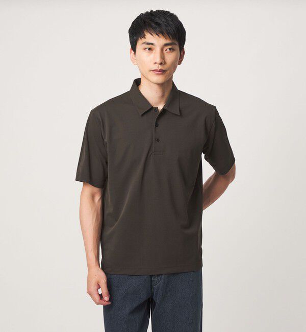 UNITED ARROWS green label relaxing「アイスコットン カノコ ポロシャツ -接触冷感-」|ポロシャツ|