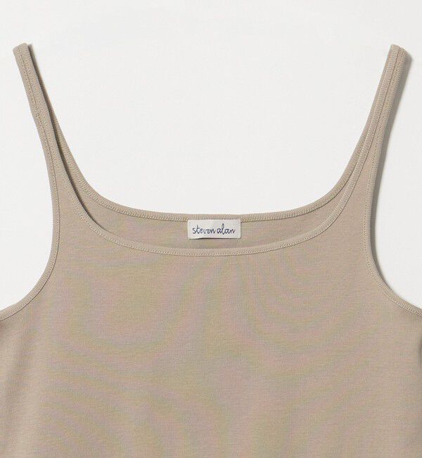 STEVEN ALAN「＜Steven Alan＞コットン フライス キャミ タンクトップ」|タンクトップ|