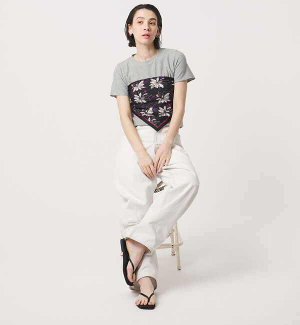 BEAUTY&YOUTH UNITED ARROWS「フラワー柄 スカーフ」|バンダナ・スカーフ|