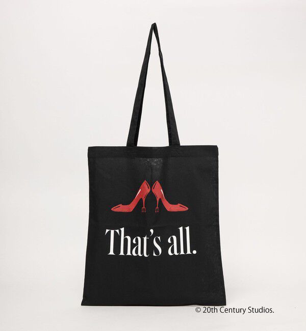 BEAUTY&YOUTH UNITED ARROWS「【別注】＜プラダを着た悪魔2＞ロゴ トートバッグ」|トートバッグ|BLACK