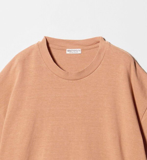 BEAUTY&YOUTH UNITED ARROWS「ネップ コットン カットオフ クロップド Tシャツ」|Tシャツ・カットソー|