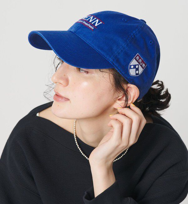 BEAUTY&YOUTH UNITED ARROWS「＜University of Pennsylvania＞ツイル ウォッシュ ロゴ キャップ」|キャップ・キャスケット|COBALT