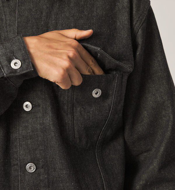 STEVEN ALAN「＜Steven Alan＞ 13.5oz デニム トラッカー ジャケット」|ブルゾン・スタジャン|