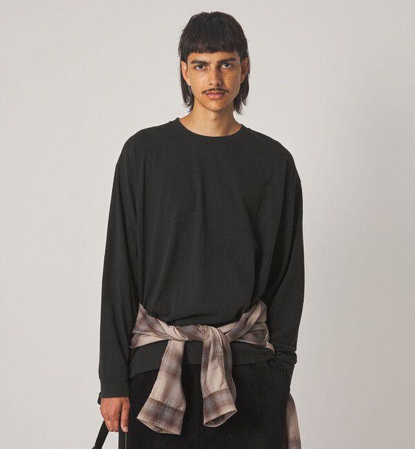 STEVEN ALAN「＜Steven Alan＞ ラスティック シルク クルーネック Tシャツ」|Tシャツ・カットソー|