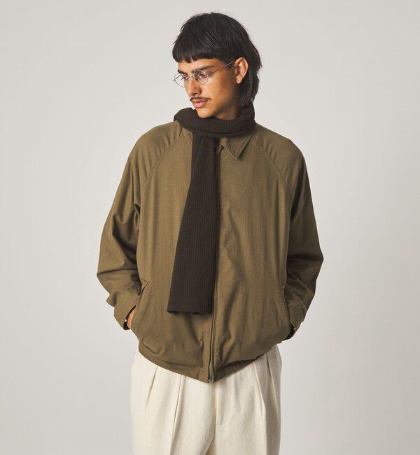 STEVEN ALAN「＜Steven Alan＞ ブラッシュド コットンポプリン ジャケット」|ブルゾン・スタジャン|