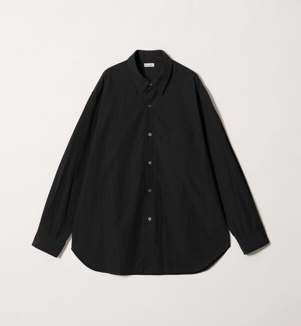 STEVEN ALAN「＜Steven Alan＞ 100タイプライター レギュラーカラー シャツ」|シャツ・ブラウス|BLACK