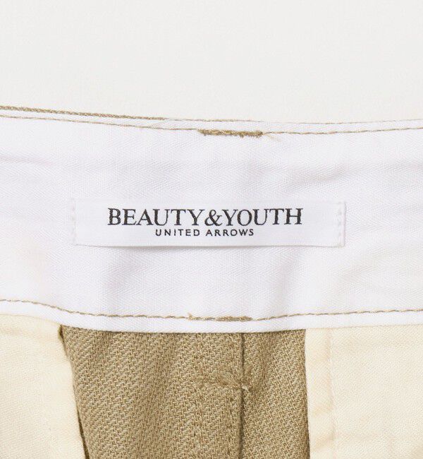 BEAUTY&YOUTH UNITED ARROWS「セルロースコットン チノ ストレートパンツ」|チノ|