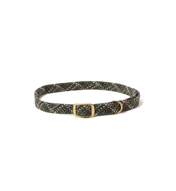 BEAMSBOY「MENDOTA PRODUCTS / DOUBLE BRAIDED COLLAR」|ベルト|CAMO