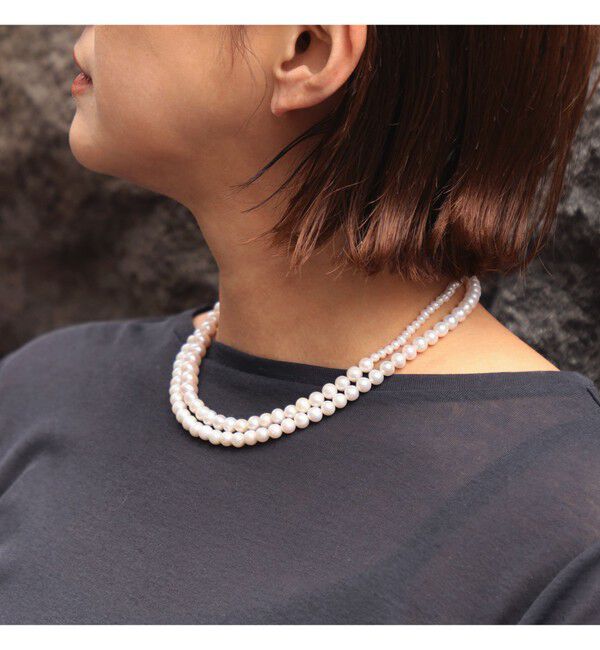 Demi-Luxe BEAMS 「【別注】jour couture / 4WAY パールネックレス」|その他|WHITE