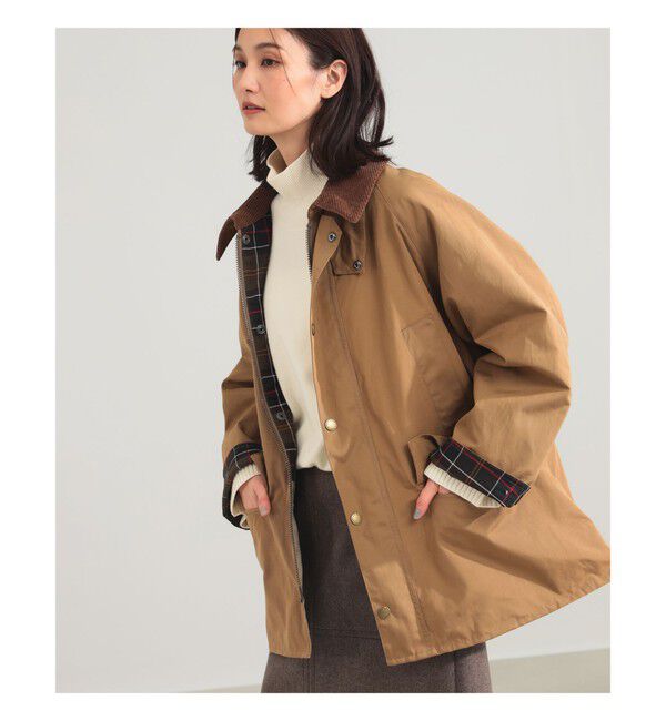 Demi-Luxe BEAMS 「【別注】Barbour / BEDALE ジャケット」|ブルゾン・スタジャン|BEIGE