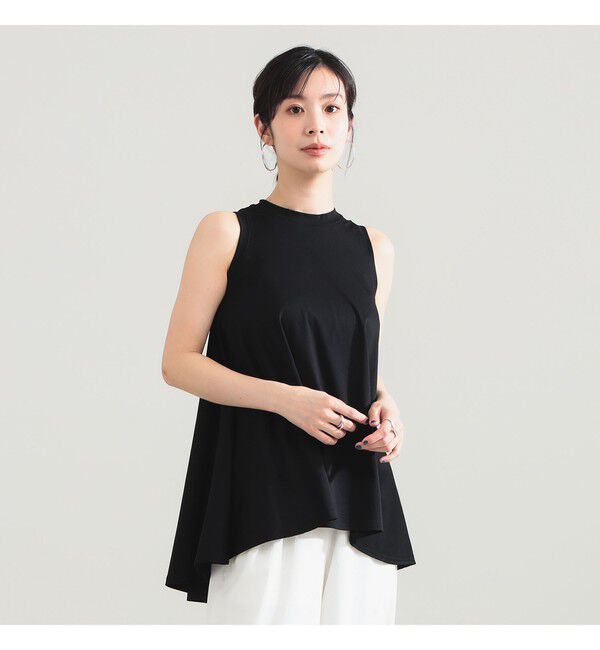 Demi-Luxe BEAMS 「COG THE BIGSMOKE / HIBA バックフレアートップス」|Tシャツ・カットソー|