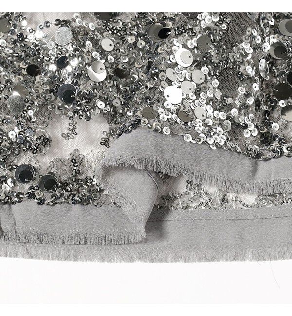 Demi-Luxe BEAMS 「BAUM UND PFERDGARTEN / MANIRA スパンコール シアー プルオーバー」|シャツ・ブラウス|