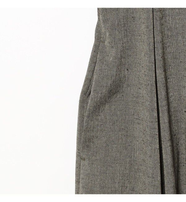 Demi-Luxe BEAMS 「AK+1 / Vネック フレア ノースリーブ ワンピ―ス」|ワンピース|