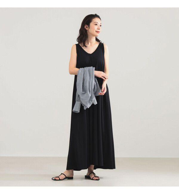 Demi-Luxe BEAMS 「AK+1 / 2WAY フレア ワンピース」|ワンピース|