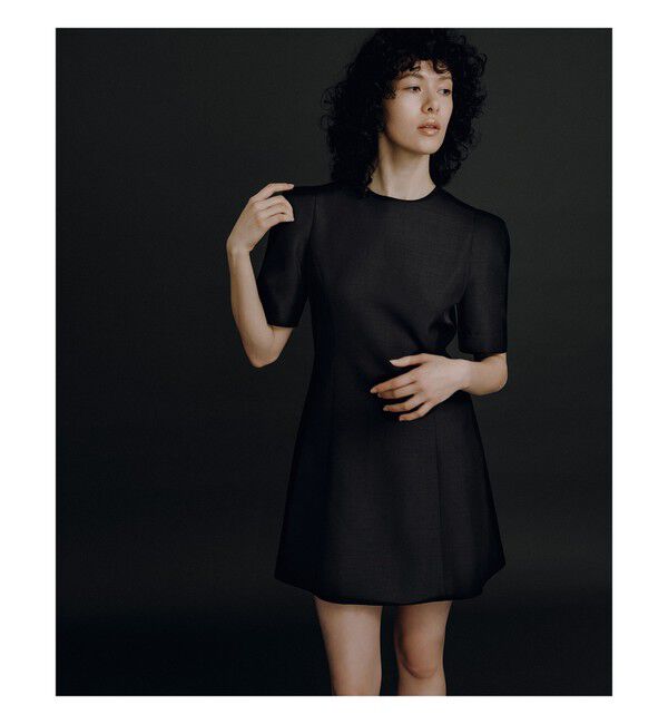 Demi-Luxe BEAMS 「【別注】ORR / レディ ミニ ドレス」|ワンピース|BLACK