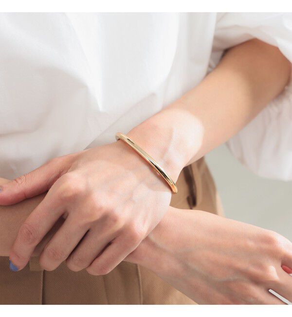 Demi-Luxe BEAMS 「プレーン バングル」|その他|GOLD