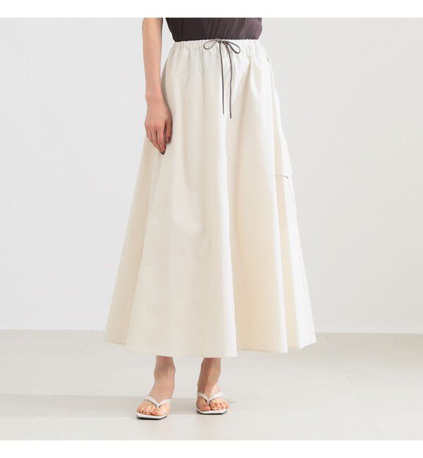 Demi-Luxe BEAMS 「サイドポケット サーキュラー スカート」|スカート|ECRU