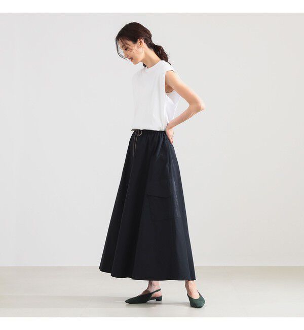 Demi-Luxe BEAMS 「サイドポケット サーキュラー スカート」|スカート|