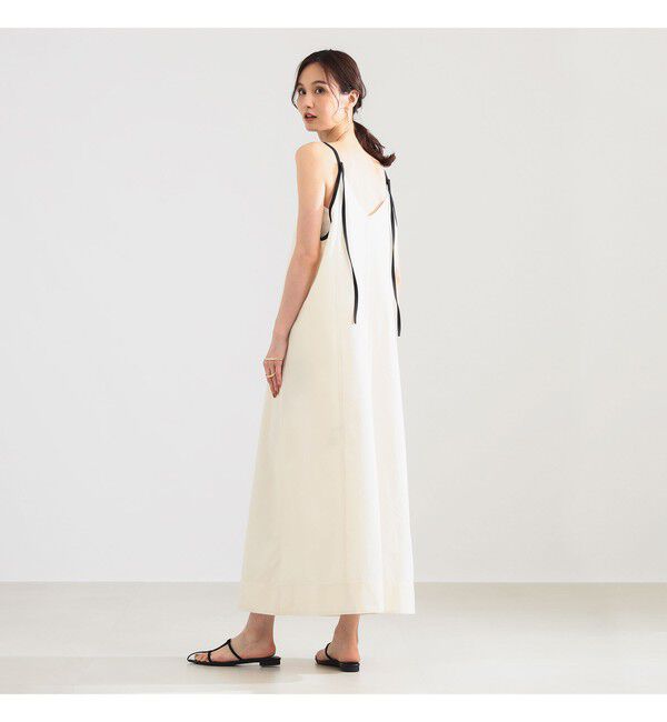 Demi-Luxe BEAMS 「コットン シルク フレア ワンピース」|ワンピース|