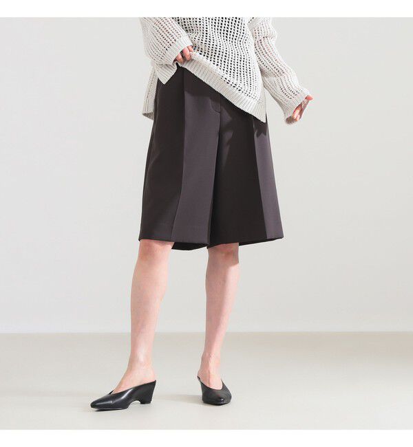 Demi-Luxe BEAMS 「ダブル クロス ショート パンツ」|チノ|