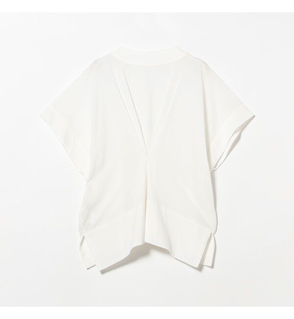 Demi-Luxe BEAMS 「コットン Vネック ブラウス」|シャツ・ブラウス|