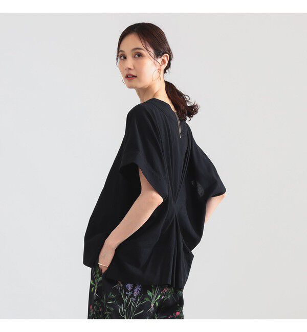 Demi-Luxe BEAMS 「コットン Vネック ブラウス」|シャツ・ブラウス|